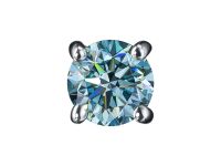 Подвеска из белого золота с бриллиантом э0901пд02121100