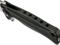 Нож складной LionSteel SR11A BS, сталь Uddeholm Sleipner®, рукоять алюминий (Black Solid® Aluminum)