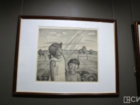 В Якутске открылась выставка графики Алексея Евстафьева