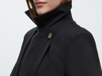 Двубортный тренч с поясом