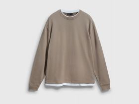 Базовый свитшот, Бежевый