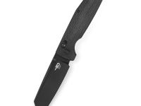 Нож складной Bestech Slasher 20.1 см, сталь D2, рукоять микарта, черный