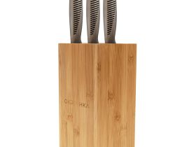Подставка для ножей Okroshka Bamboo, бамбук