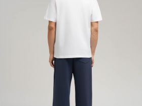 Футболка прямого кроя из джерси