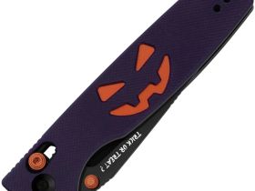 Складной нож Kizer Original 2, сталь 14C28N, рукоять G10, фиолетовый