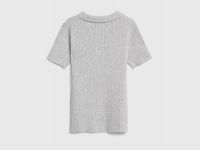 Джемпер с коротким рукавом для девочек, Серый