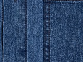 Рубашка джинсовая с карманом для мальчиков, Синий