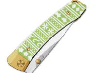 Складной нож Kizer Christmas Mini MoMo, сталь S45VN, рукоять G10/алюминий, лимитированная версия