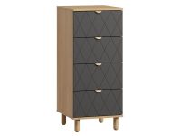 Комод Теджонс 47x108 Ромб Графитовый