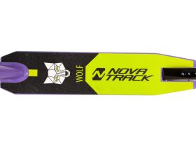 Самокат  Novatrack Wolf 60 (100P.WOLF.BGR/BVL22), год 2022, цвет Черный-Серый