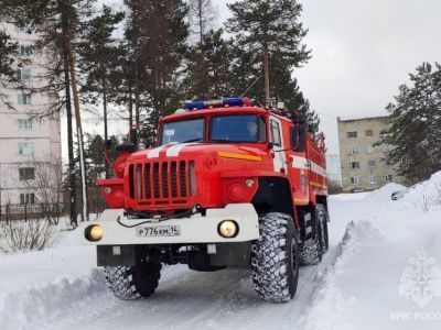 В Якутии частные дома остались без отопления из-за пожара в котельной