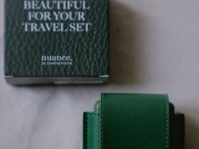 Чехол для компактного набора акварели nuance., зеленый