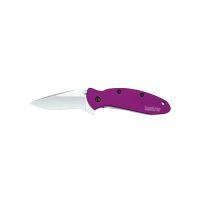 Складной полуавтоматический нож Kershaw Scallion, сталь 420HC, рукоять фиолетовый алюминий