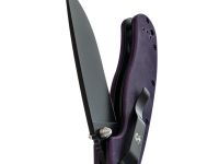 Складной нож Steelclaw Крыса Black сталь AUS-8, рукоять фиолетовый G10