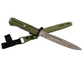 Тактический нож Mr.Blade Leshiy SW, сталь AUS-8, рукоять эластрон