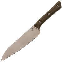 Кухонный нож Microtech 6 Utility Knife, сталь M390MK, рукоять G10, оливковый