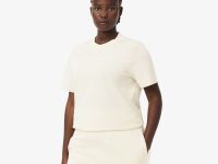 Женская Футболка Lacoste из хлопка