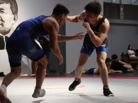 Борцы сборной Якутии провели открытую тренировку перед турниром Коркина