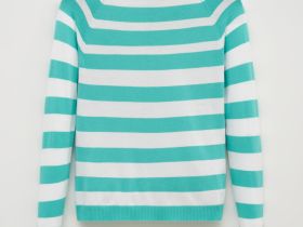 Джемпер в полоску свободного силуэта