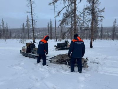 В Якутии спасатели нашли тело сбившегося с пути пенсионера