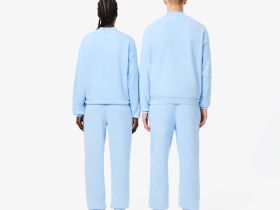 Спортивные хлопковые брюки Lacoste унисекс