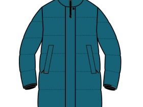 Пальто женское пуховое BASK