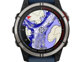 Смарт-часы Garmin Forerunner 165 Music Turquoise Bezel with Aqua Silicone Band (010-02863-32)