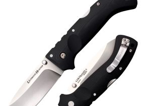 Нож складной Cold Steel Ultimate Hunter, сталь CPM-S35VN, рукоять G10, черный