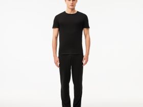 Набор мужских домашних футболок Lacoste с круглым вырезом (3шт.)