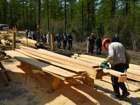 Строительство объектов к Ысыаху Олонхо в Нерюнгри завершат до 20 июня