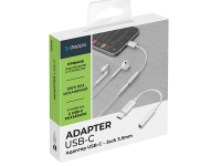 Адаптер Deppa (72408) Type-C/Jack 3.5mm (белый)