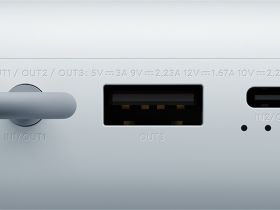 Портативное зарядное устройство Xiaomi Power Bank 10 000 мАч с кабелем Синее