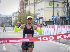 Чемпионом России на 100 км в Якутске стал Валерий Лукин