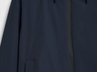 Утеплённая куртка с капюшоном, Синий