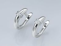 Серьги из белого золота э4712сг07210120