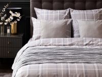 Постельное белье Rigoroso, серое