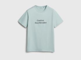 Футболка с принтом, Зеленый