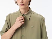 Мужская рубашка Lacoste с коротким рукавом и тремя карманами