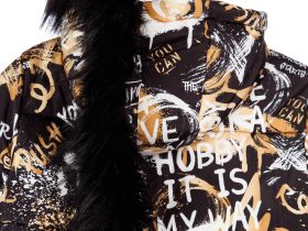 Пальто текстильное с полиуретановым покрытием для девочек