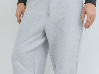 Джоггеры из хлопка, Серый
