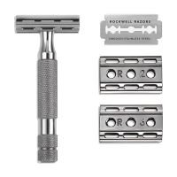 Т-образная бритва Rockwell Razors 6C, темный хром