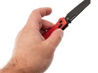 Складной нож Kizer Task, сталь Nitro-V, рукоять G10, красный