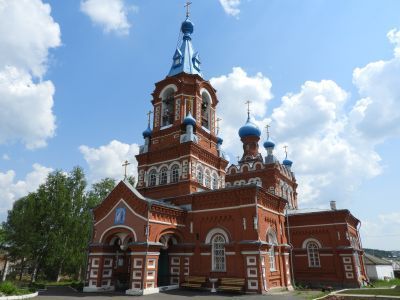 Памятник архитектуры - Богоявленская церковь.1861 г.