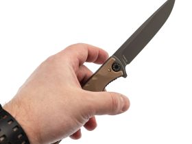 Складной нож НОКС Смерш С 350, сталь D2, рукоять G10