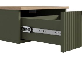 Тумба прикроватная подвесная Енссон 50x22 Оливковый