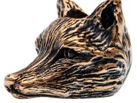 Бусина для темляка Лиса, бронза