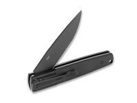 Складной нож Ganzo G721B-BK, сталь 440C, рукоять G10, черный