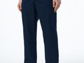 Брюки с эластичным поясом, Синий