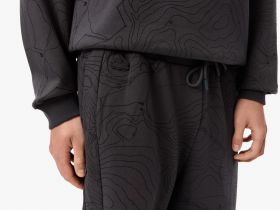 Мужские хлопковые спортивные брюки Lacoste оверсайз