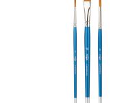 Набор кистей синтетика Гамма "Классические" 3 шт, блистер, европодвес